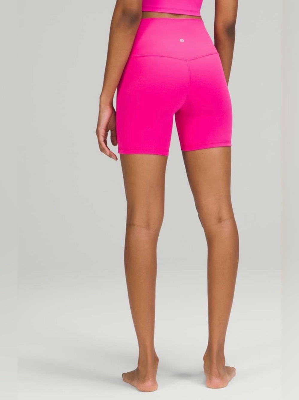 Lululemon Align Sonic Pink 6” High-Rise Bike Shorts Size 6